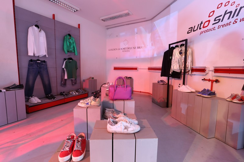 Auto Shine & Golden Goose Deluxe Brand Garage Party